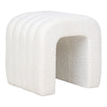 Colma Poef - Poef, teddy, wit 42x41x36 cm, HN1234