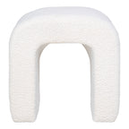 Colma Poef - Poef, teddy, wit 42x41x36 cm, HN1234