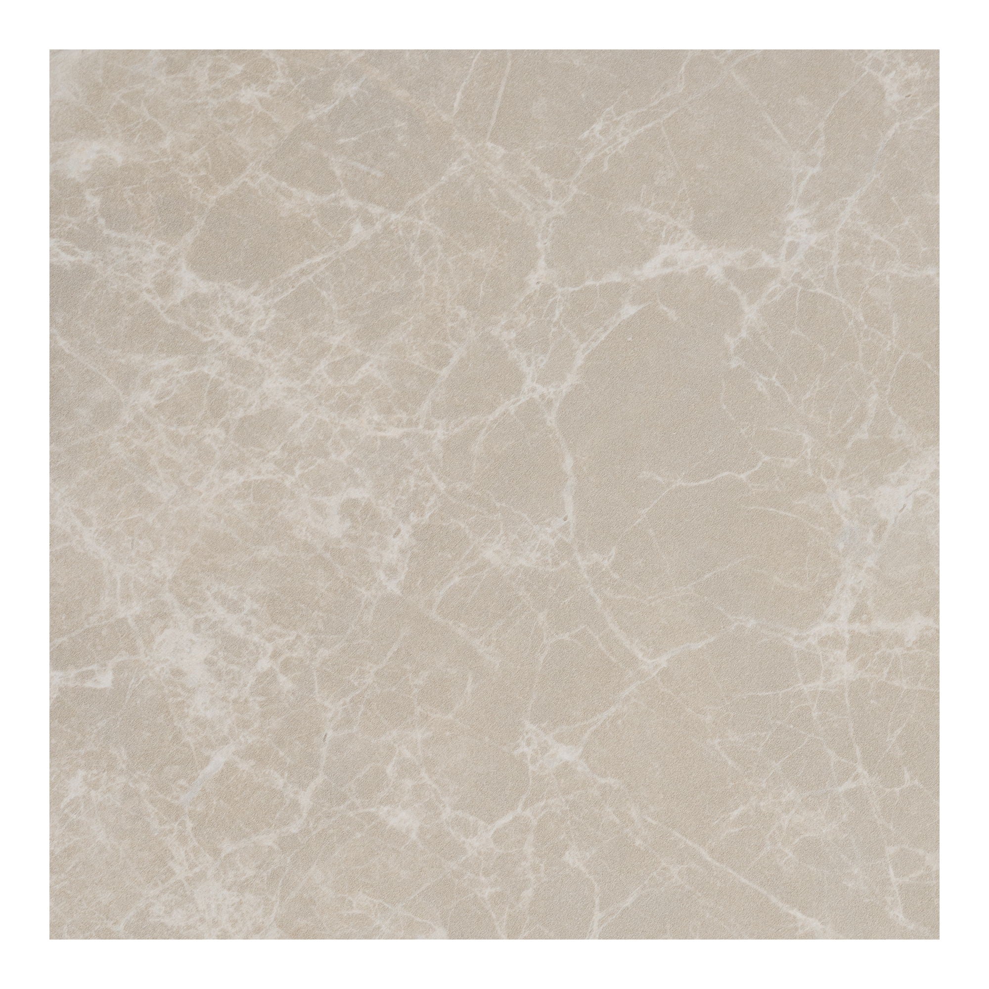 Prague Salontafel - Salontafel, marmerlook, rond, beige, set van 2