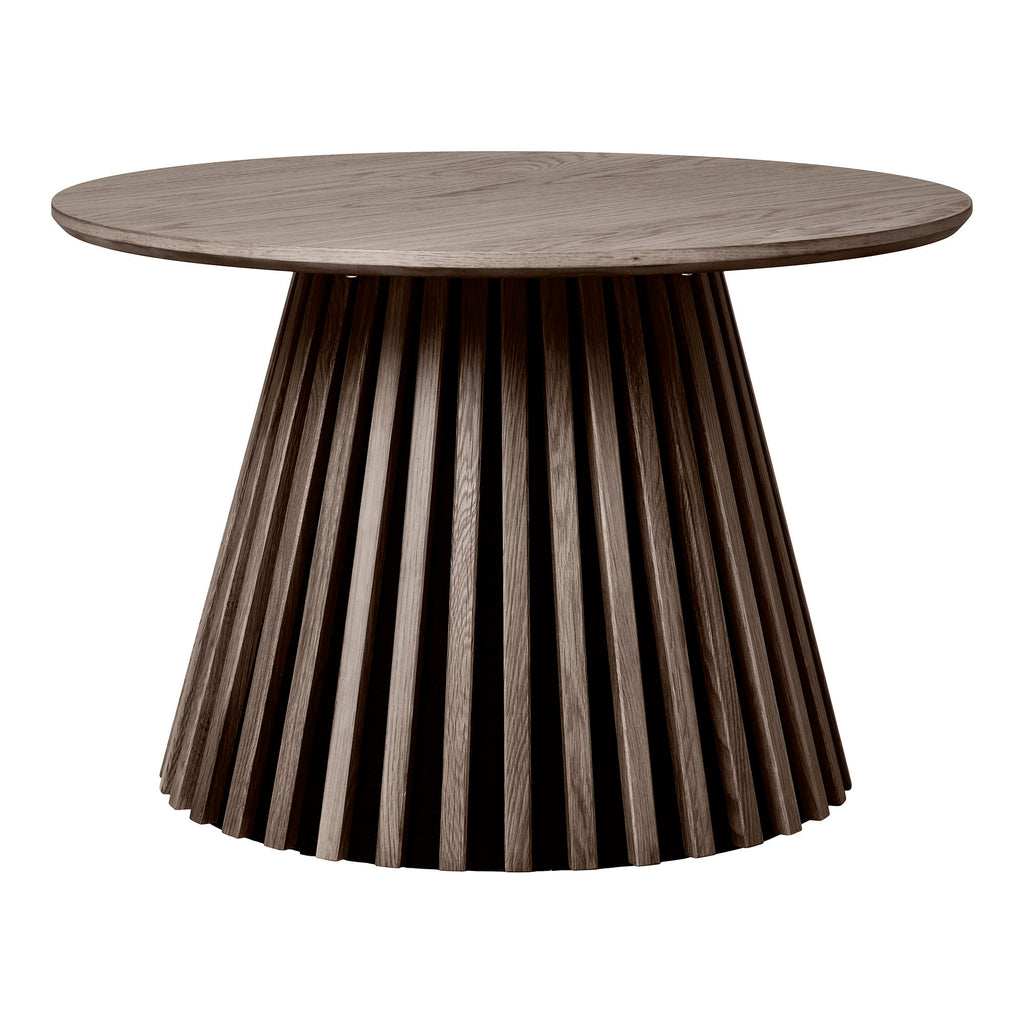 Osaka salontafel - salontafel, eikenfineer, gerookt ø70x45 cm