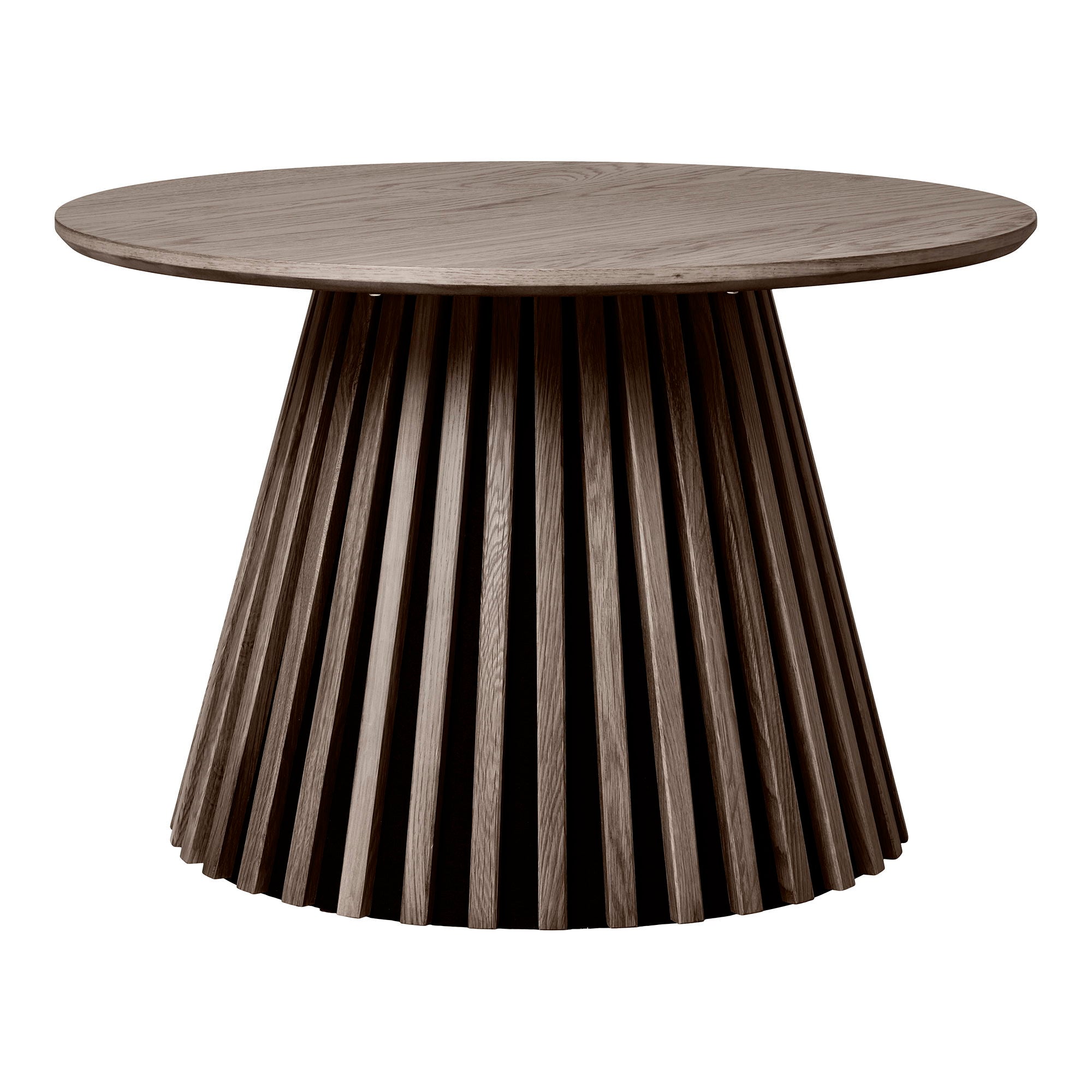 Osaka salontafel - salontafel, eikenfineer, gerookt ø70x45 cm