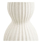 Newtown bijzettafel - fiberclay, wit ø40x55 cm