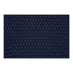 Santos Plaid - Plaid, gerecycled katoen, donkerblauw 130x170 cm