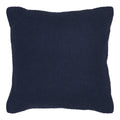 Santos-kussen - kussen, gerecycled katoen, donkerblauw 45x45 cm