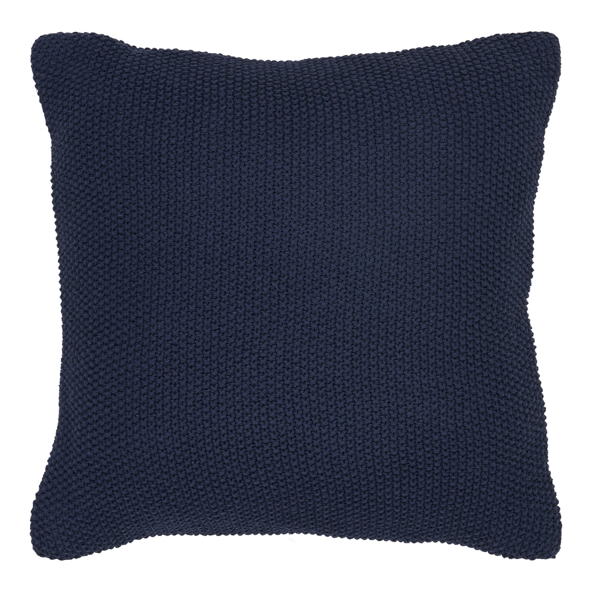 Santos-kussen - kussen, gerecycled katoen, donkerblauw 45x45 cm
