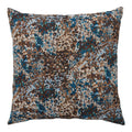 Blossom-kussen - kussen, blauw/bruin mix 45x45 cm