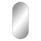 Jersey Mirror - Spiegel, staal, zwart 35x80 cm