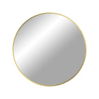 Madrid Mirror - Spiegel, aluminium, messing-look ø60 cm