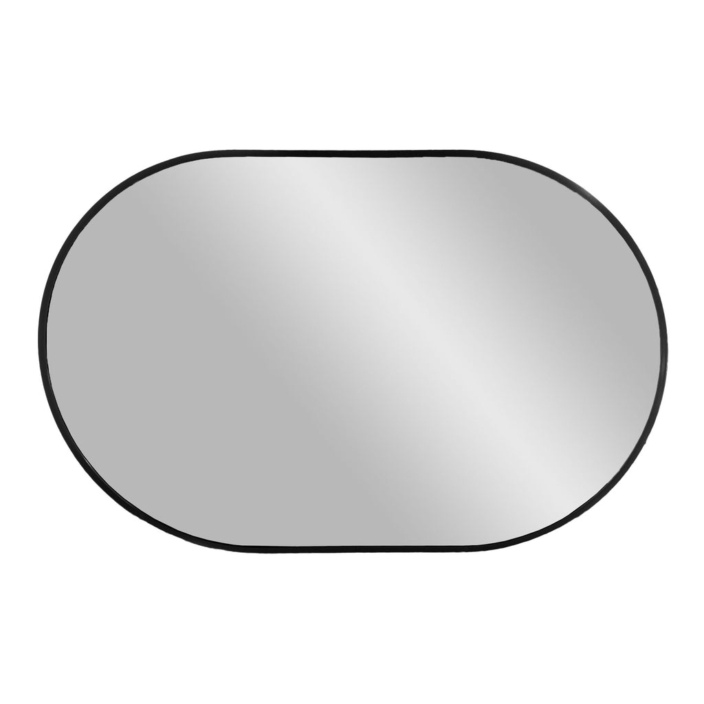 Madrid Mirror - Spiegel, aluminium, zwart 50x80 cm