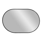 Madrid Mirror - Spiegel, aluminium, zwart 50x80 cm