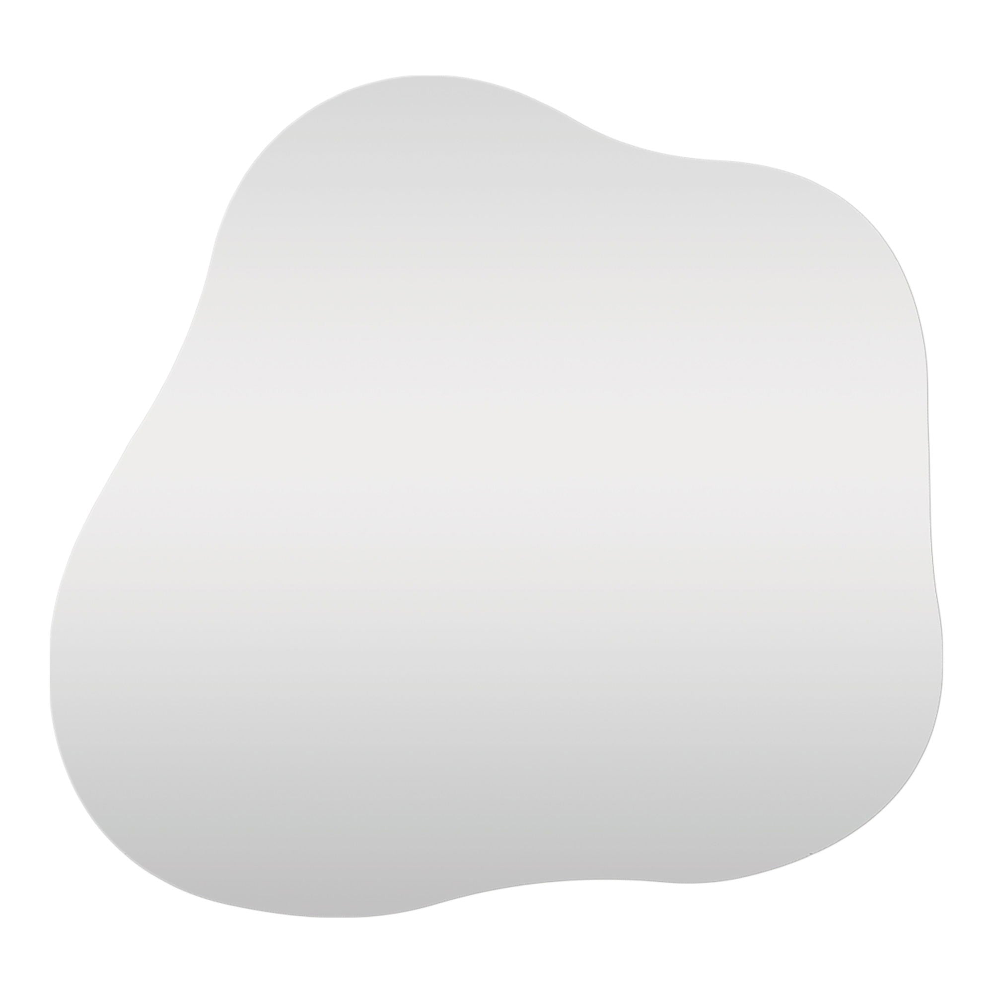 Palermo-spiegel - spiegel, organische vorm 50x55 cm