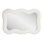 Bosaro Mirror - Spiegel, teddy, wit 80x54 cm