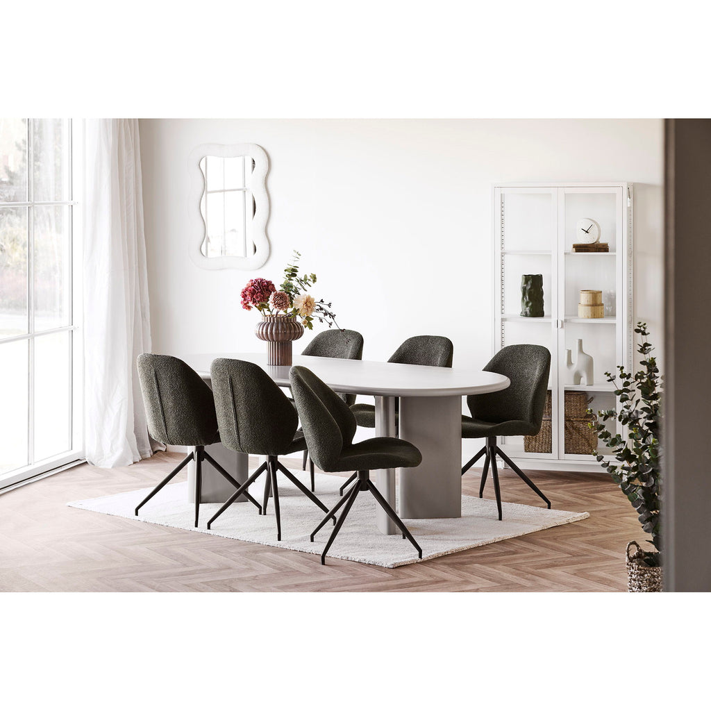 Bosaro Mirror - Spiegel, teddy, wit 80x54 cm