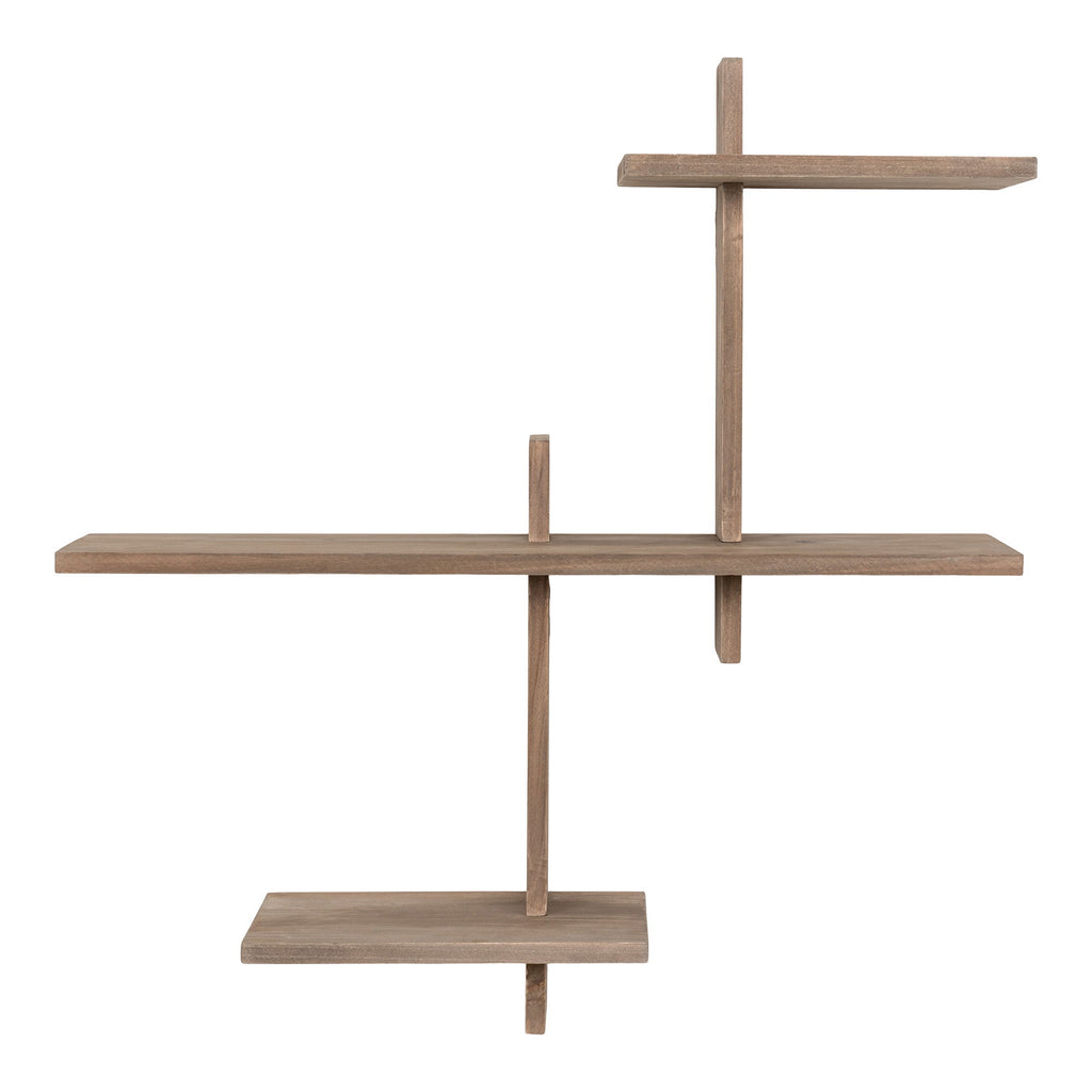 Gavi Shelf - Wandplank, grenenhout 55x15x55 cm