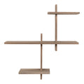 Gavi Shelf - Wandplank, grenenhout 55x15x55 cm