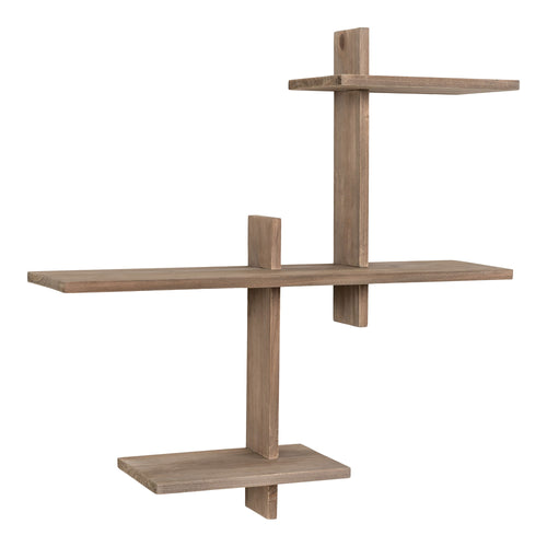 Gavi Shelf - Wandplank, grenenhout 55x15x55 cm