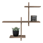 Gavi Shelf - Wandplank, grenenhout 55x15x55 cm