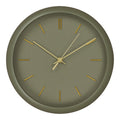 Rossano Wandklok - wandklok, groen, stil uurwerk ø30 cm