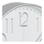 Lalibela Wandklok - Wandkllok, zilver, stil uurwerk ø30 cm