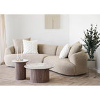 Bloempot - Bloempot, staal, bruin 22,5x22,5x54 cm