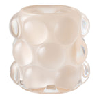 Kaarsenhouder - kaarsenhouder, glas, beige/groen, set van 2