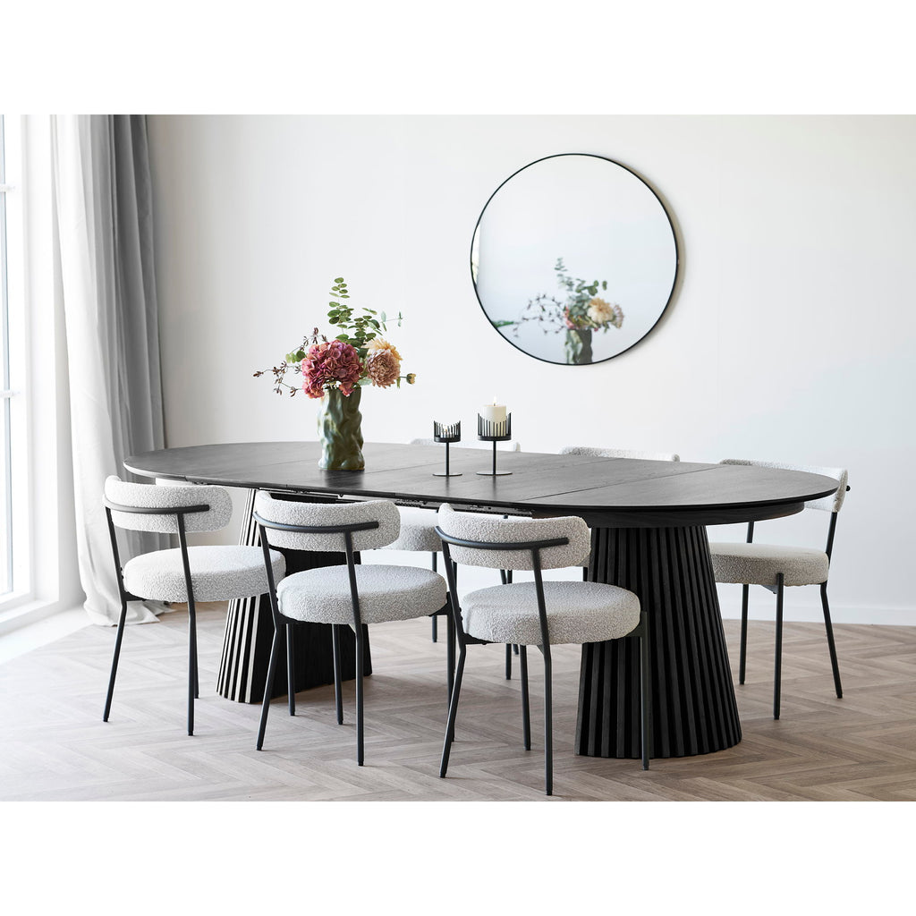 Cande Holder - Kandelaar, staal, zwart, set van 2