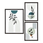 Aspen lijstenset - Lijstenset, zwart, set van 3