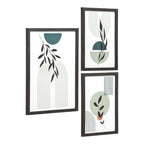 Aspen lijstenset - Lijstenset, zwart, set van 3