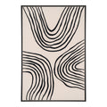 Lipari Canvasprint - canvasprint, canvas, zwart/beige, nr. 2 60x90 cm