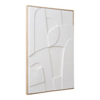 Madeline Reliëf Wanddecoratie - Reliëf wanddecoratie, wit, Nr. 1 60x90 cm