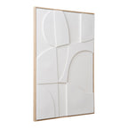 Madeline Relief wanddecoratie - Relief wanddecoratie, wit, nr. 2 60x90 cm