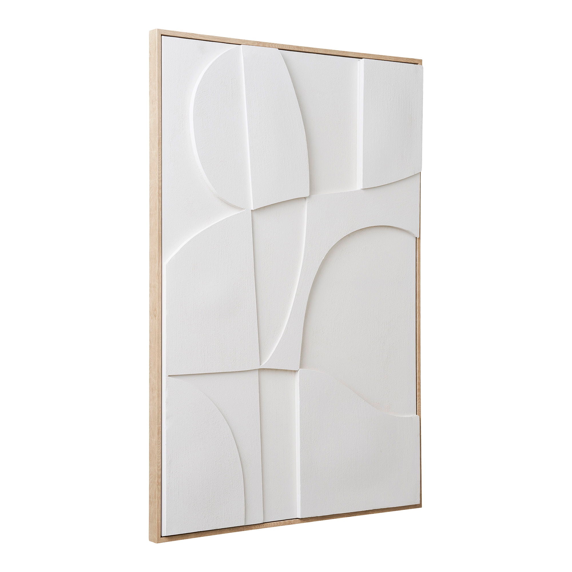 Madeline Relief wanddecoratie - Relief wanddecoratie, wit, nr. 2 60x90 cm