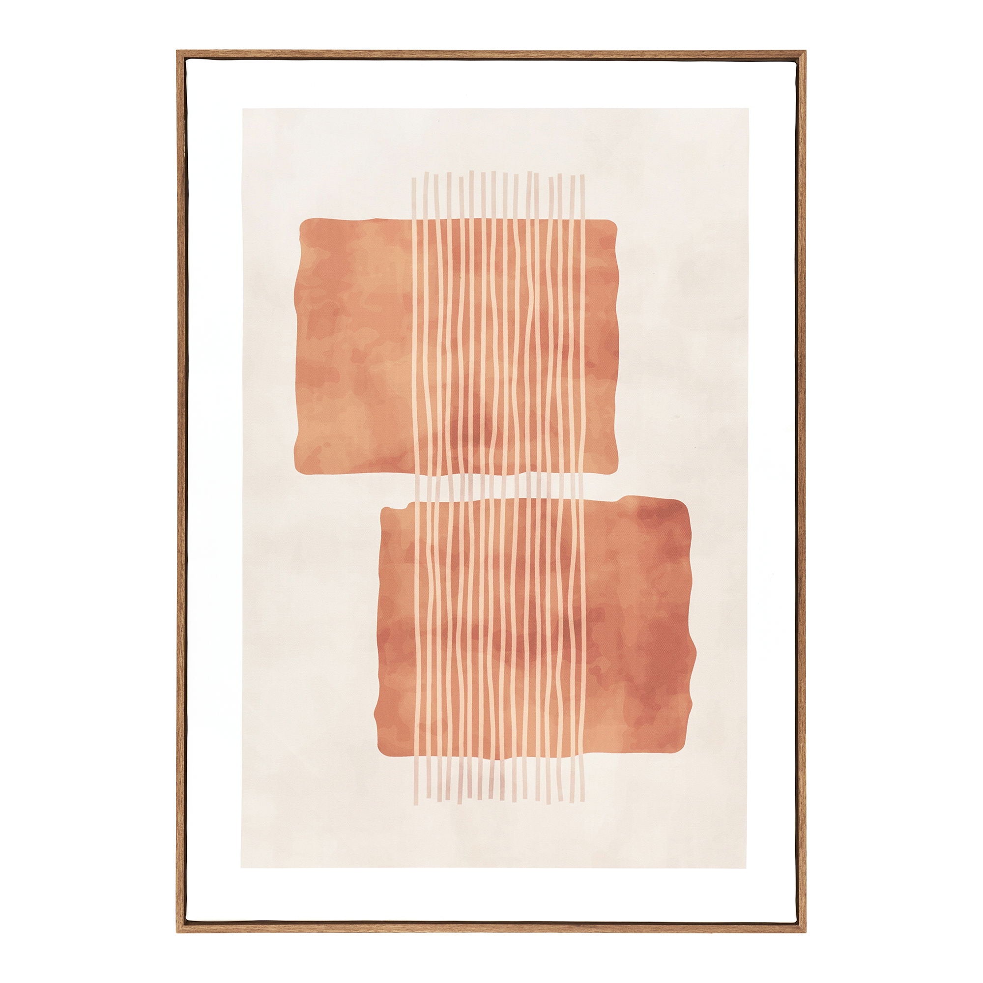 Mina Canvasprint - canvasafdruk, canvas, beige/bruin, Nr. 2 50x70 cm