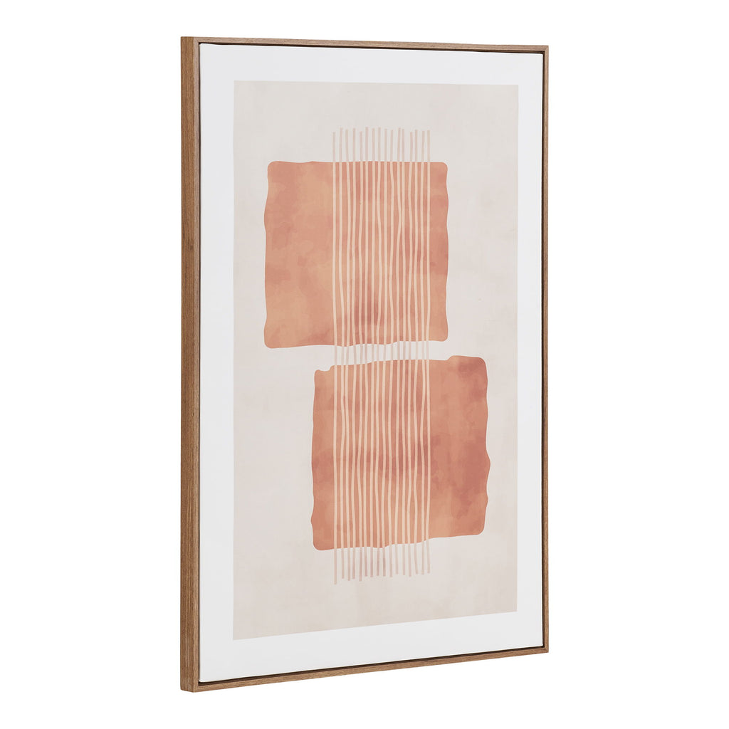 Mina Canvasprint - canvasafdruk, canvas, beige/bruin, Nr. 2 50x70 cm