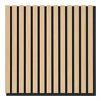 Akoestisch paneel - Akoestisch paneel, houtfineer, naturel, eikenlook 520x520x22 mm (set van 2)