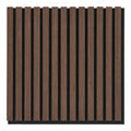 Akoestisch paneel - Akoestisch paneel, houtfineer, walnoot, walnootlook 520x520x22 mm (set van 2)