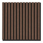 Akoestisch paneel - Akoestisch paneel, houtfineer, walnoot, walnootlook 520x520x22 mm (set van 2)