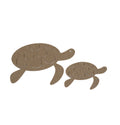 Schildpad Jonathan set van 2 Light Oak