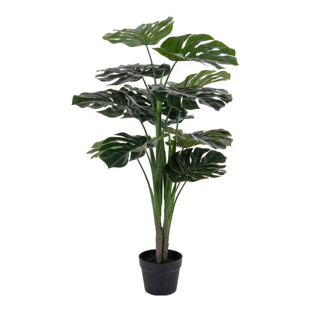 Monstera - kunstplant, groen H:90 cm