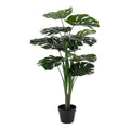 Monstera - kunstplant, groen H:90 cm