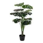 Monstera - kunstplant, groen H:90 cm