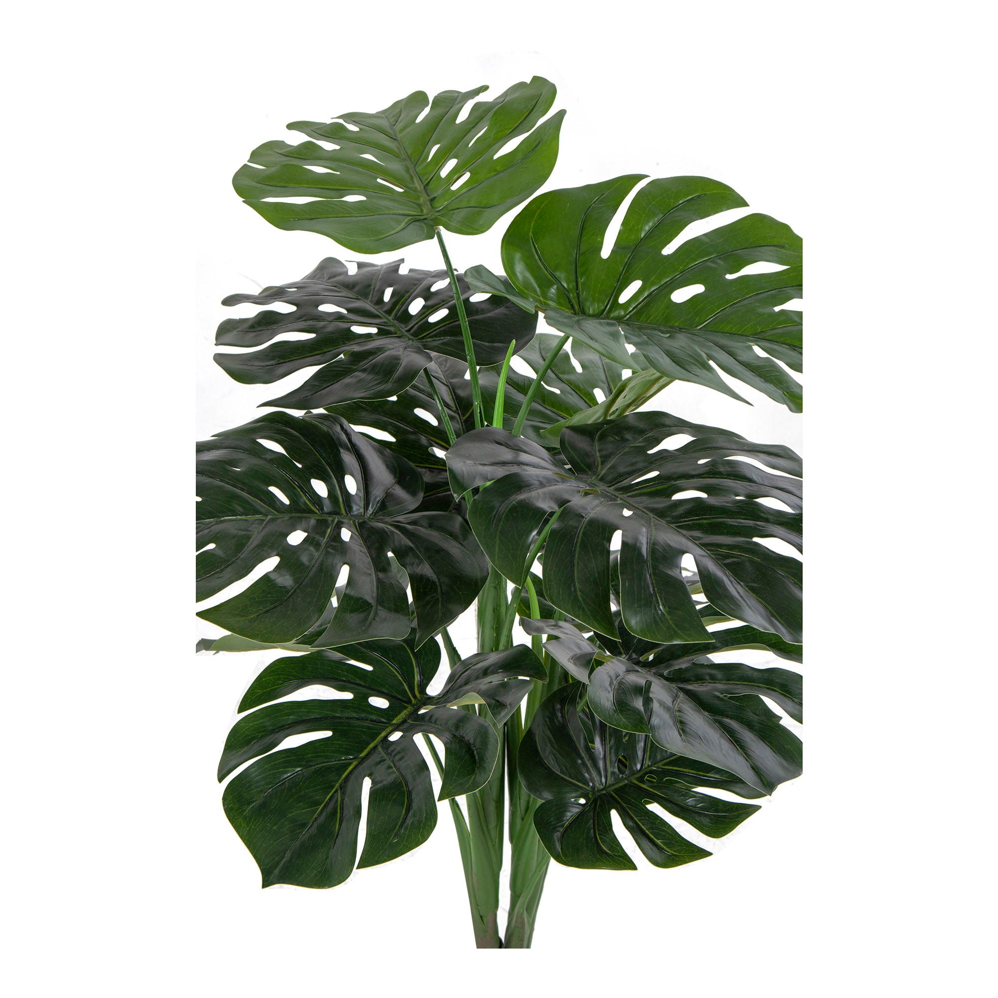 Monstera - kunstplant, groen H:90 cm