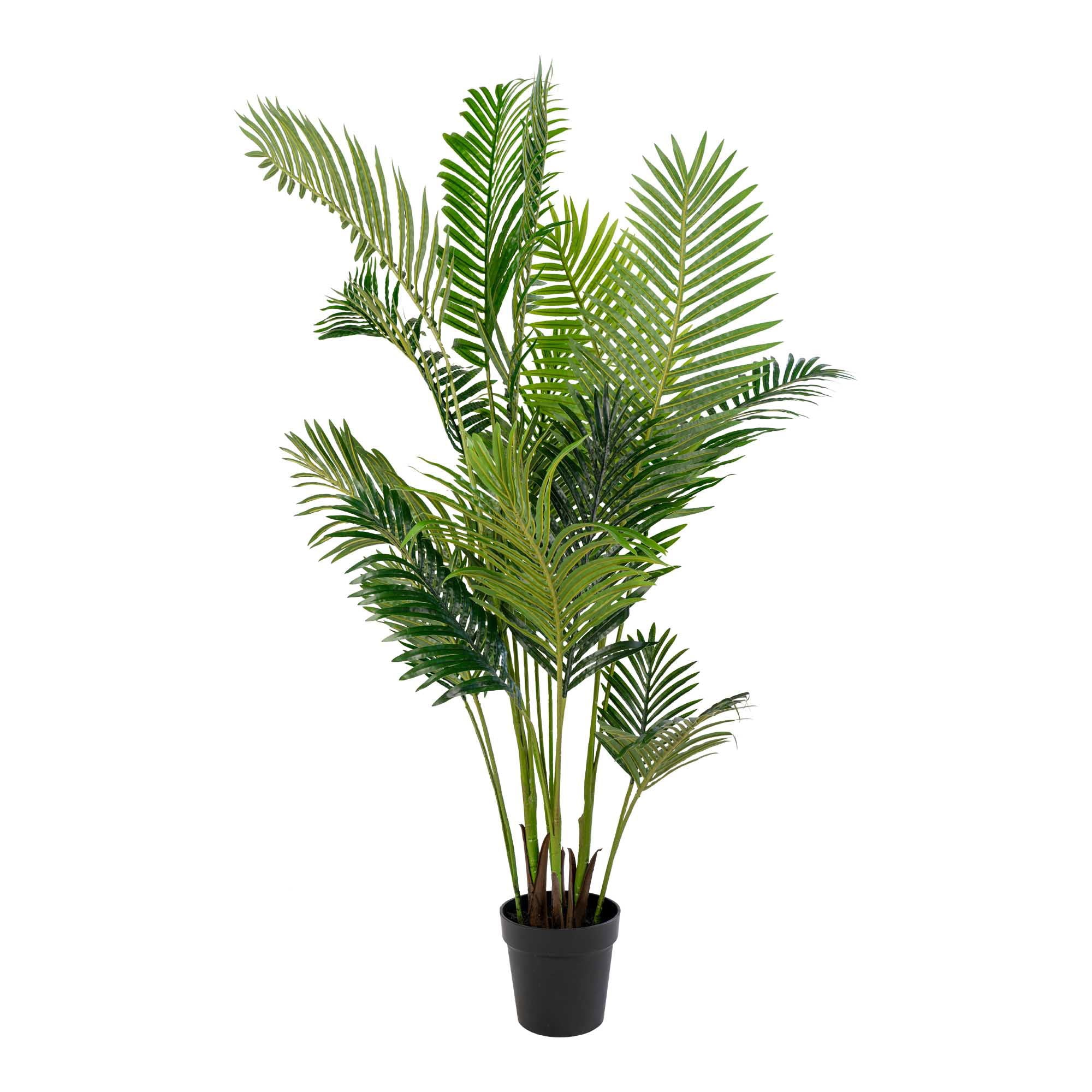 Arecapalm - kunstpalm, groen H:175 cm