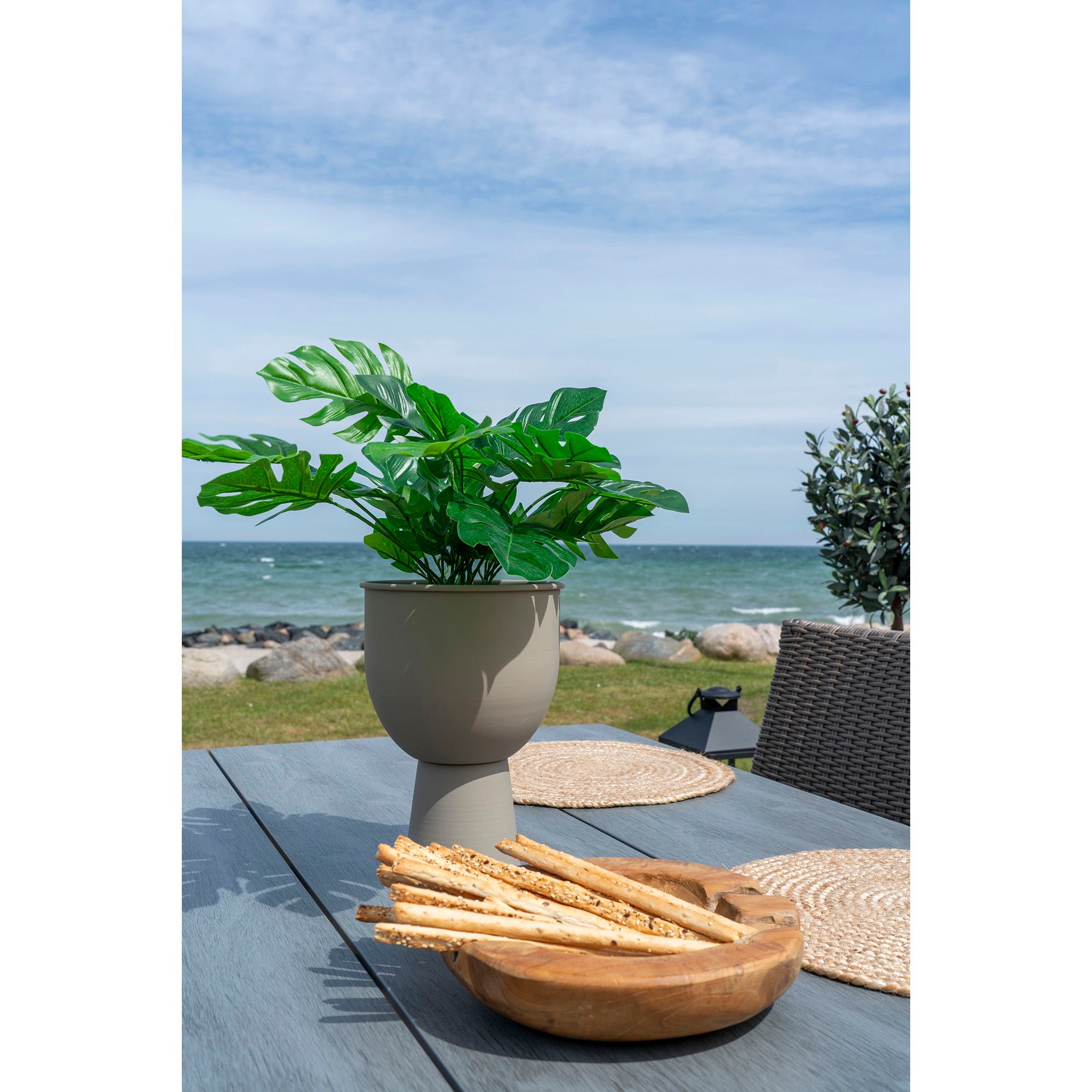 Monstera - Kunstplant, groen H:45 cm