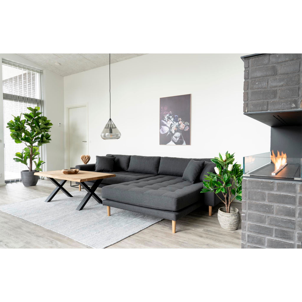 Vioolbladboom - Kunstplant, groen H:190 cm